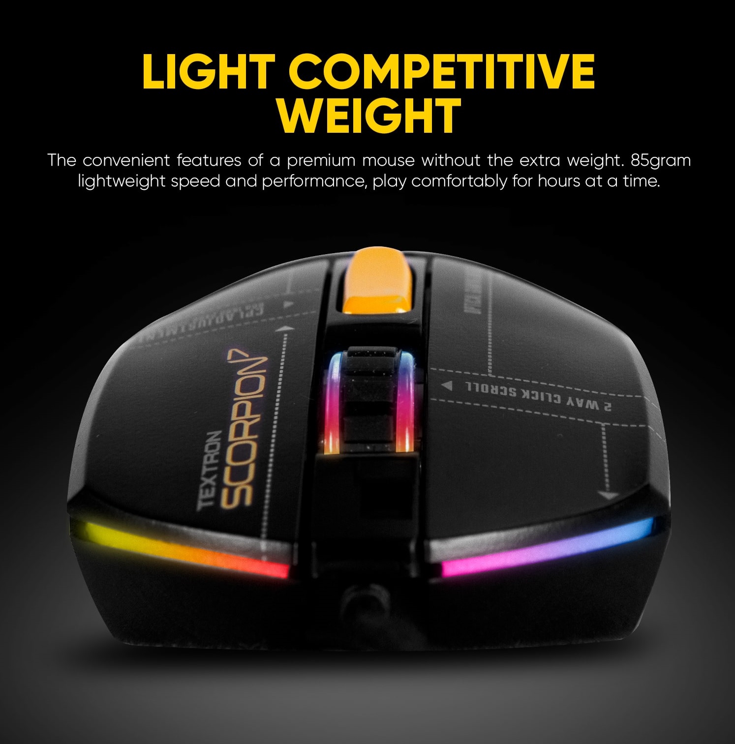 Armaggeddon Scorpion 7 Pro-Gaming Mouse with Free Mousepad