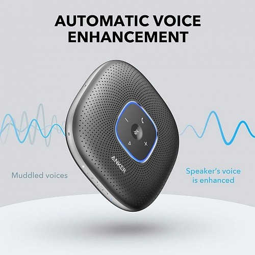Anker PowerConf Bluetooth Speakerphone with 6 Mics