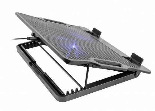 Natec DIPPER Laptop Cooling Stand 15.6'' With Fan/LED/2xUSB