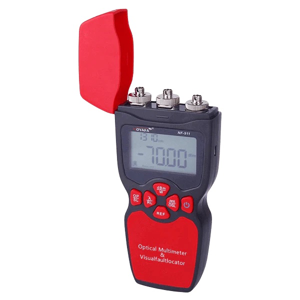 Noyafa Fiber Optic Multimeter with Power Meter, Light Source & Visual Fault Locator NF-911C