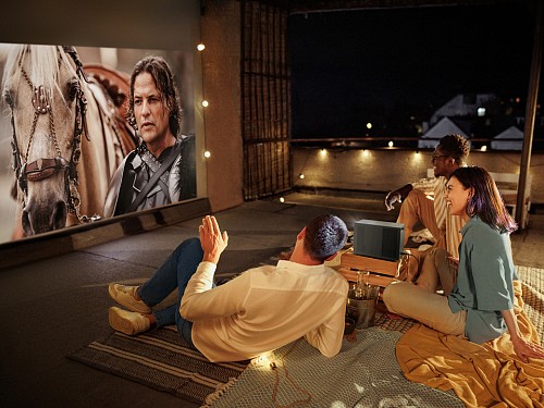 Viewsonic Projector LX60HD 1080p Smart LED Projector Built-in Google TV
