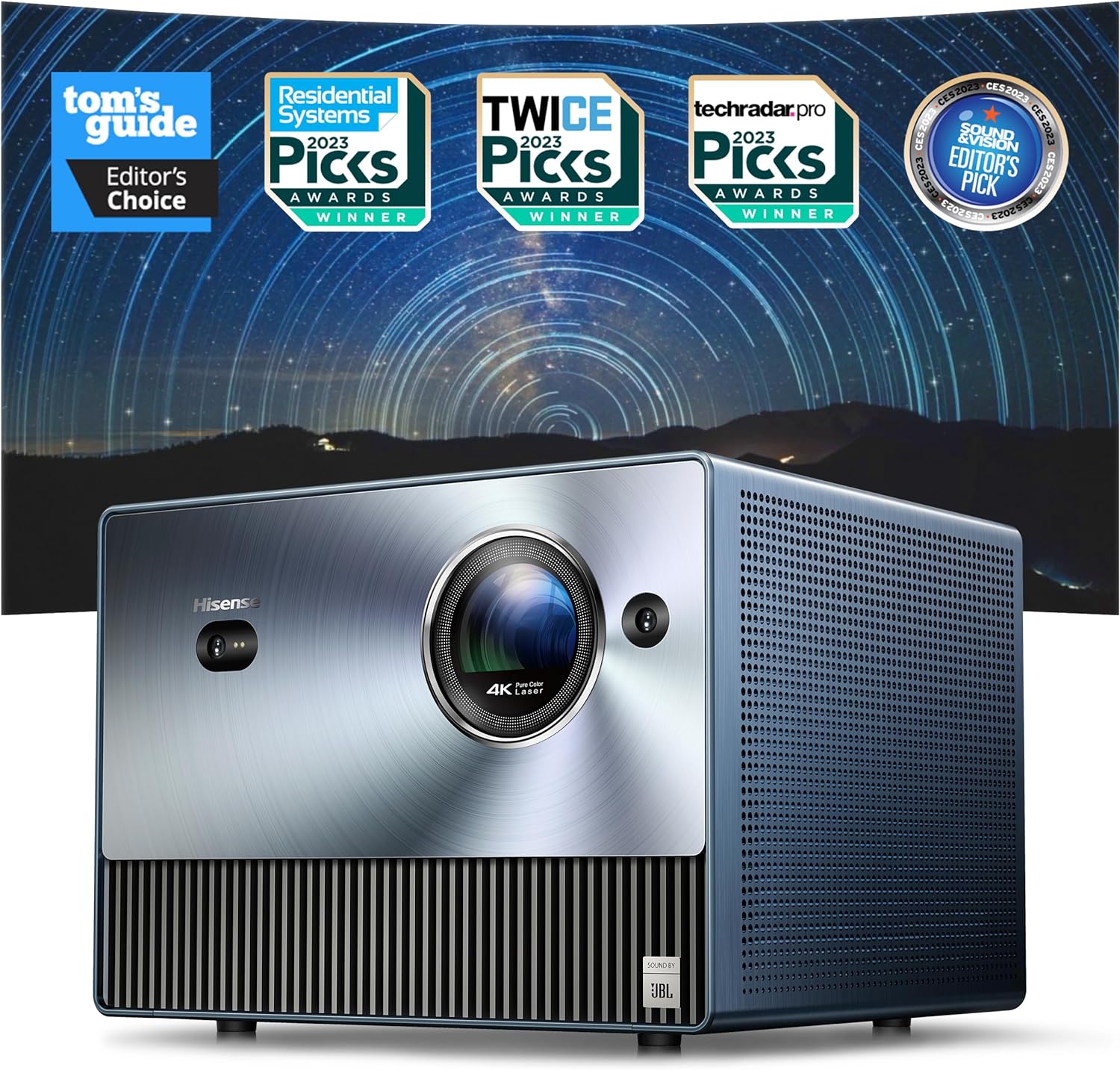 Hisense C1 4K Laser Portable Mini Projector