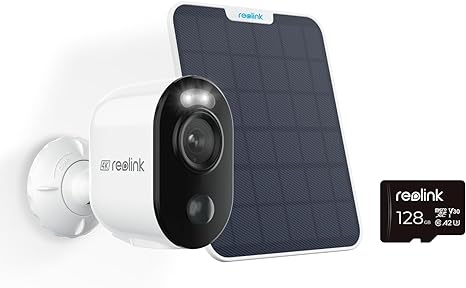 Reolink BP Outdoor Battery Camera 4K ARGUS 3 Ultra (Human,Pet,Vehicle Detection)