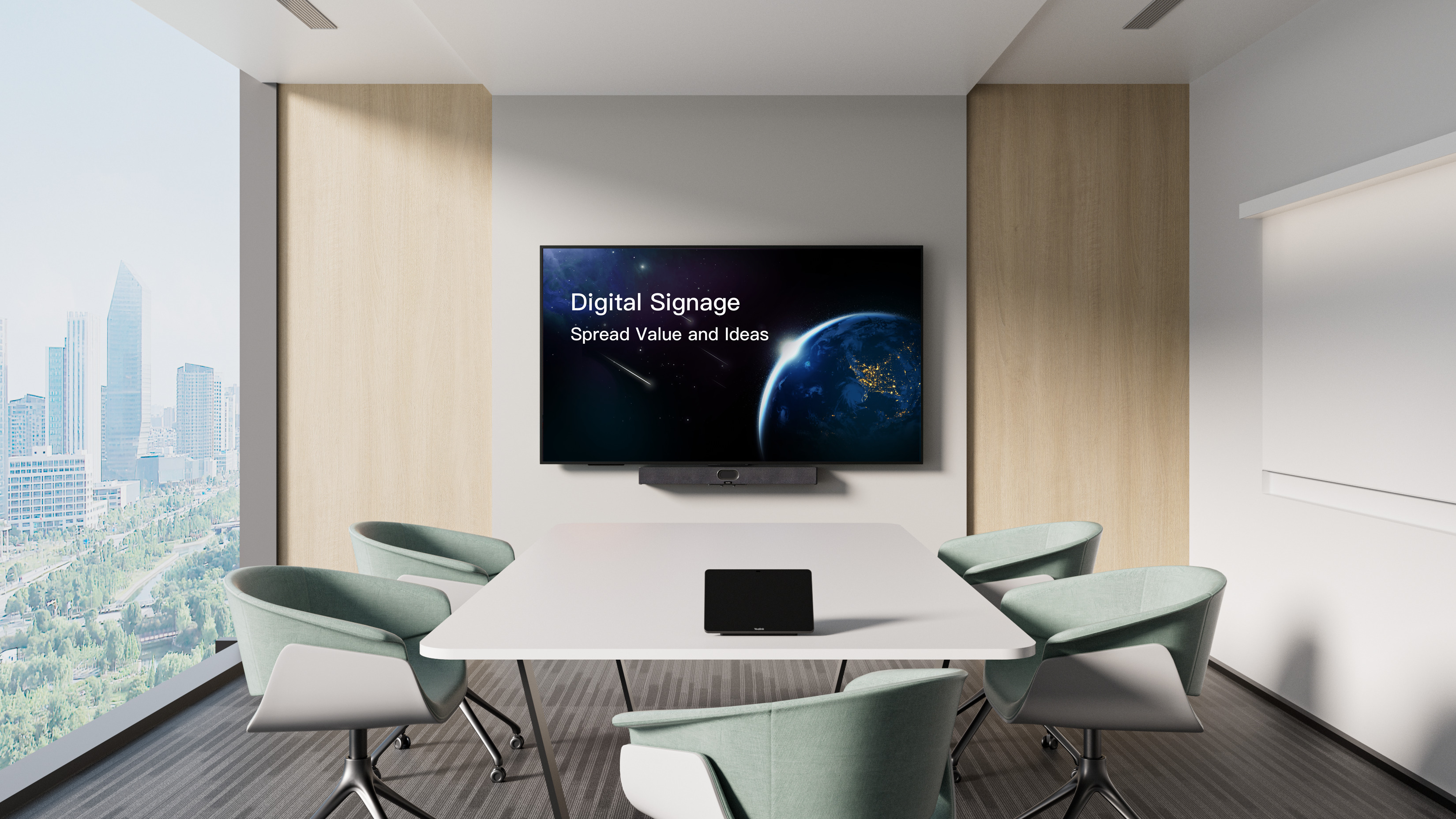 Yealink MD65 Meeting Display 65" Android 13 for MTR Bar/UVC