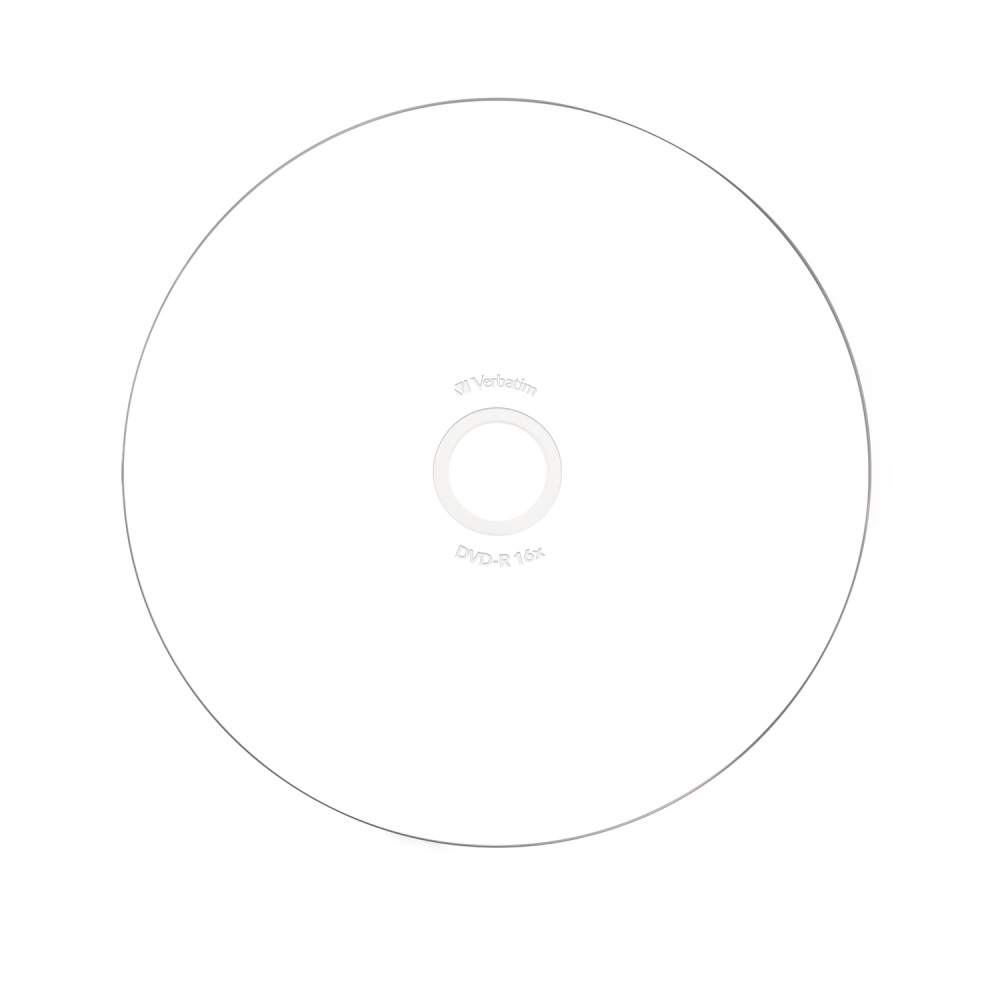 Verbatim DVD-R 4.7GB 16X 25-Pack Spindle Printable 43538