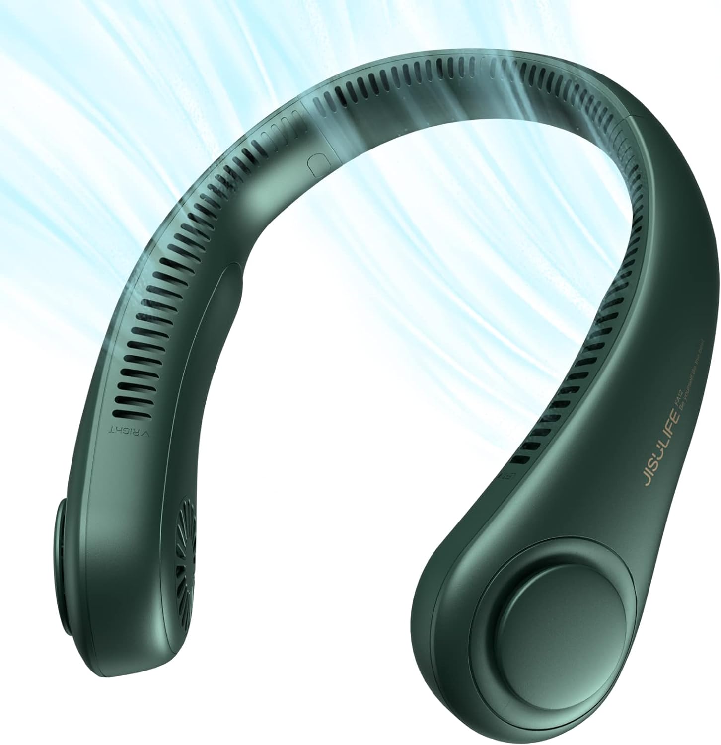 Jisulife Bladeless Turbine Neck Fan FA14 Green