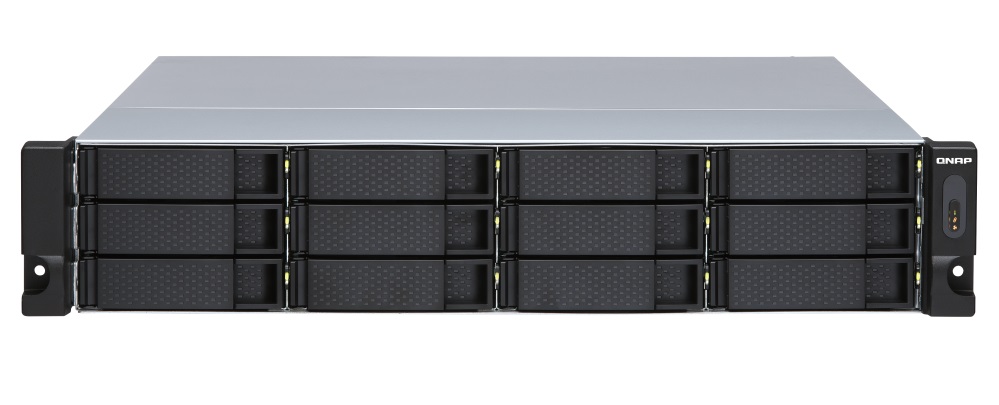 QNAP 12-Bay Rackmount JBOD Storage Enclosure with Redundant PSU TL-R1200S-RP