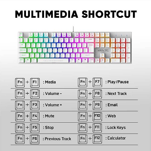 Armaggeddon MKA-7C ProGaming Mechanical Keyboard Black