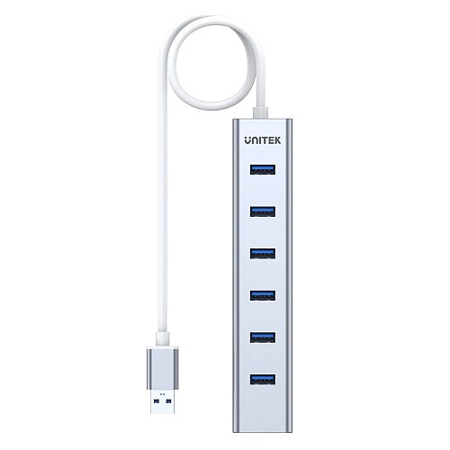 Unitek USB-A Hub 7-Port USB3.0 Incl 5V2A Power Adaptor Y-3090