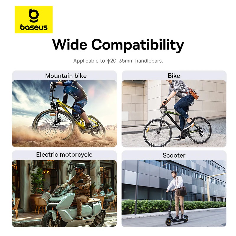 Baseus VA Motorcycle/Bicycle Phone Holder PRIMETRIP