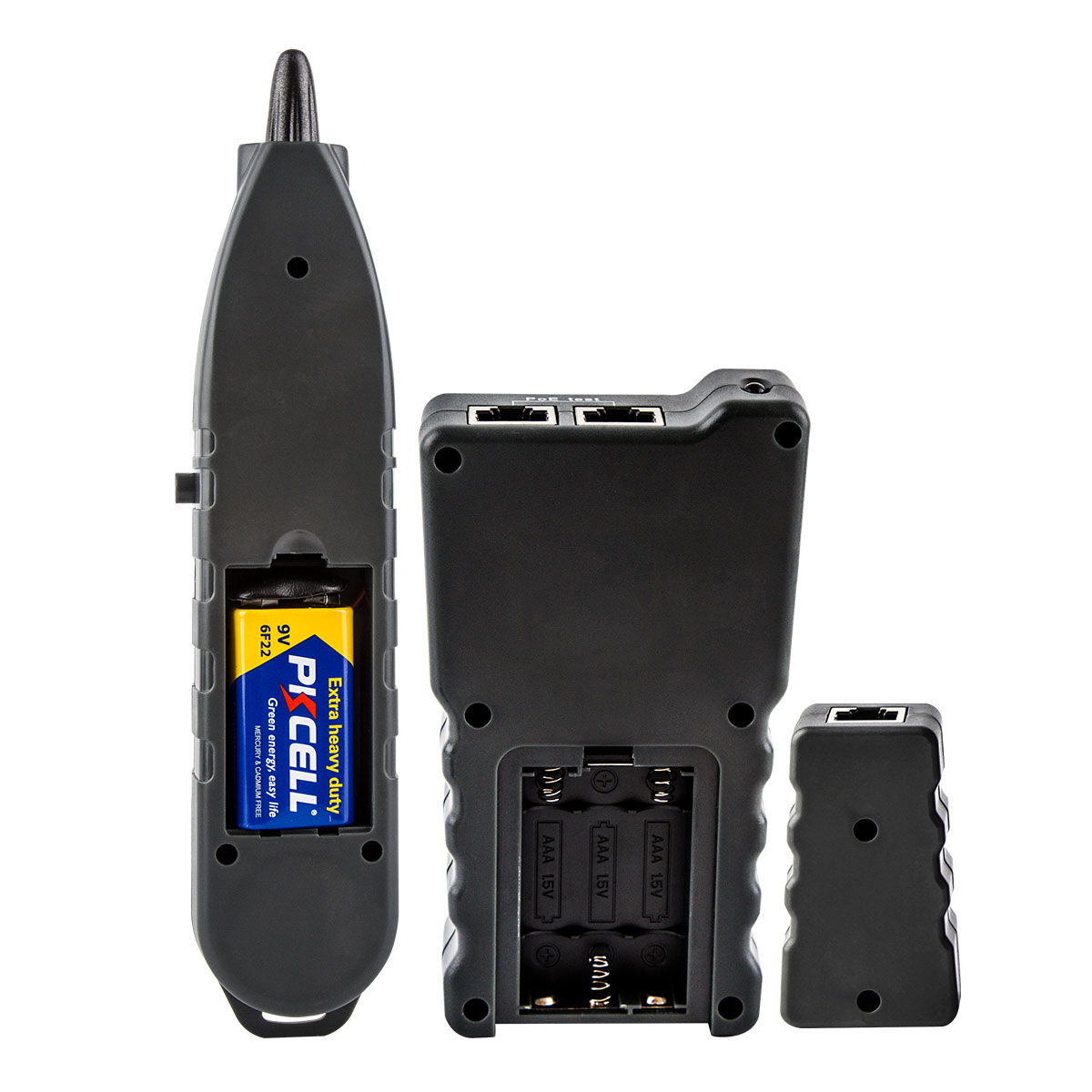 Noyafa Network Tester with LCD, Toner, Continuity, Cable Length, PoE, Port Blink & Voltage Detection NF-8209