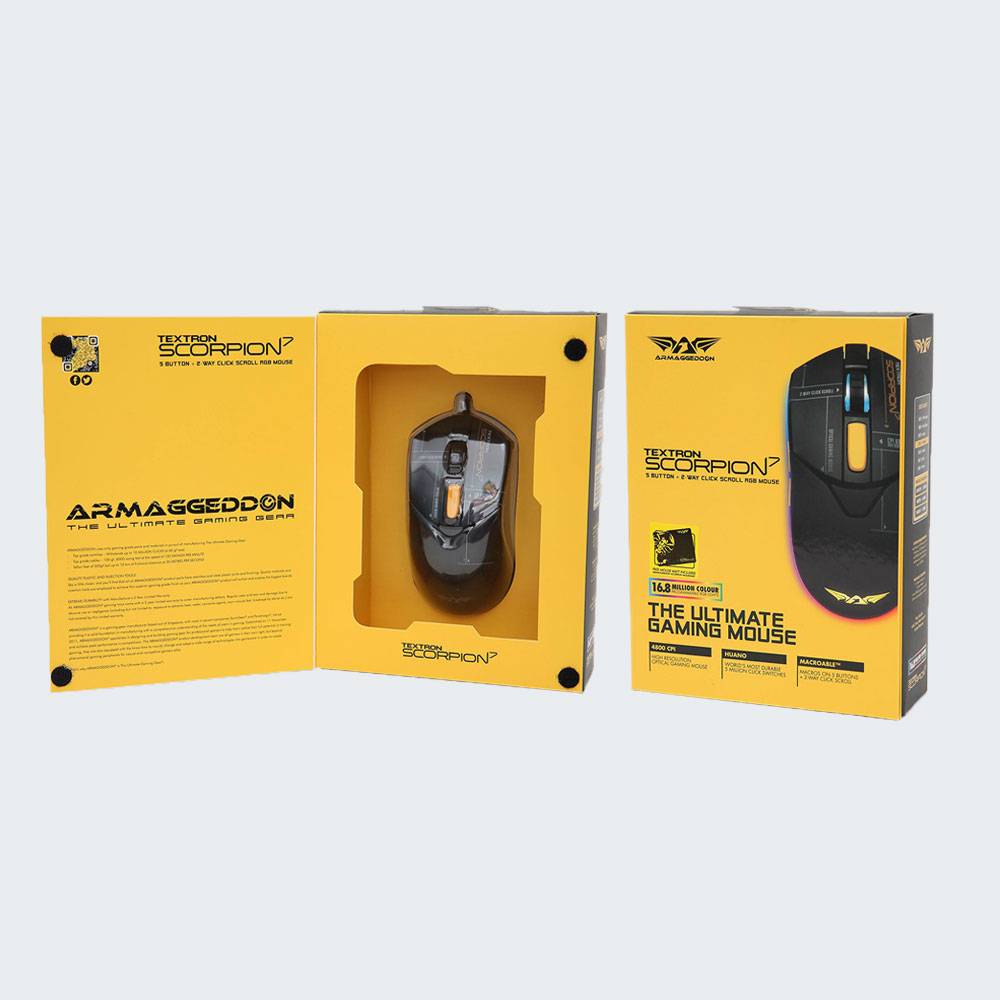 Armaggeddon Scorpion 7 Pro-Gaming Mouse with Free Mousepad