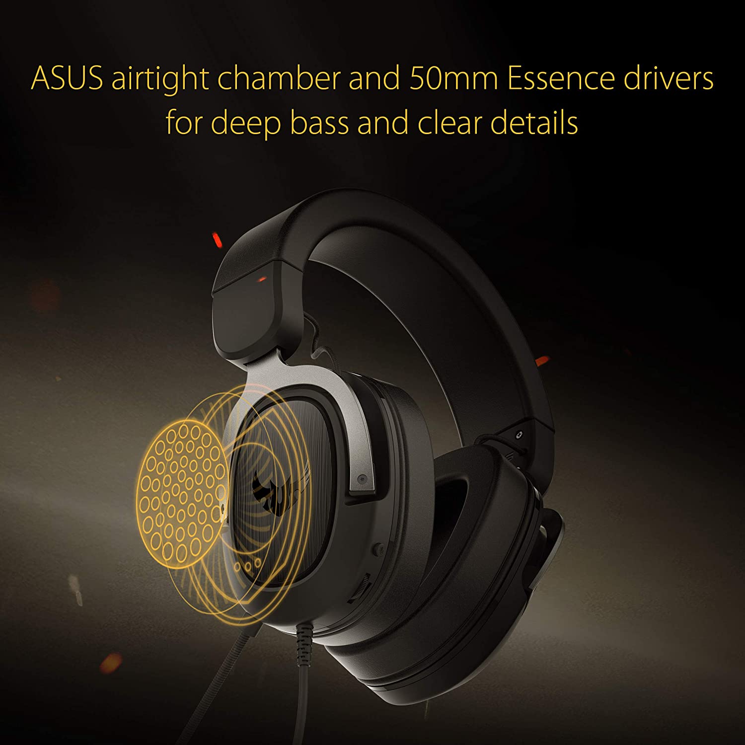 ASUS Gaming Headset 3.5mm TUF GAMING H3 Gun Metal