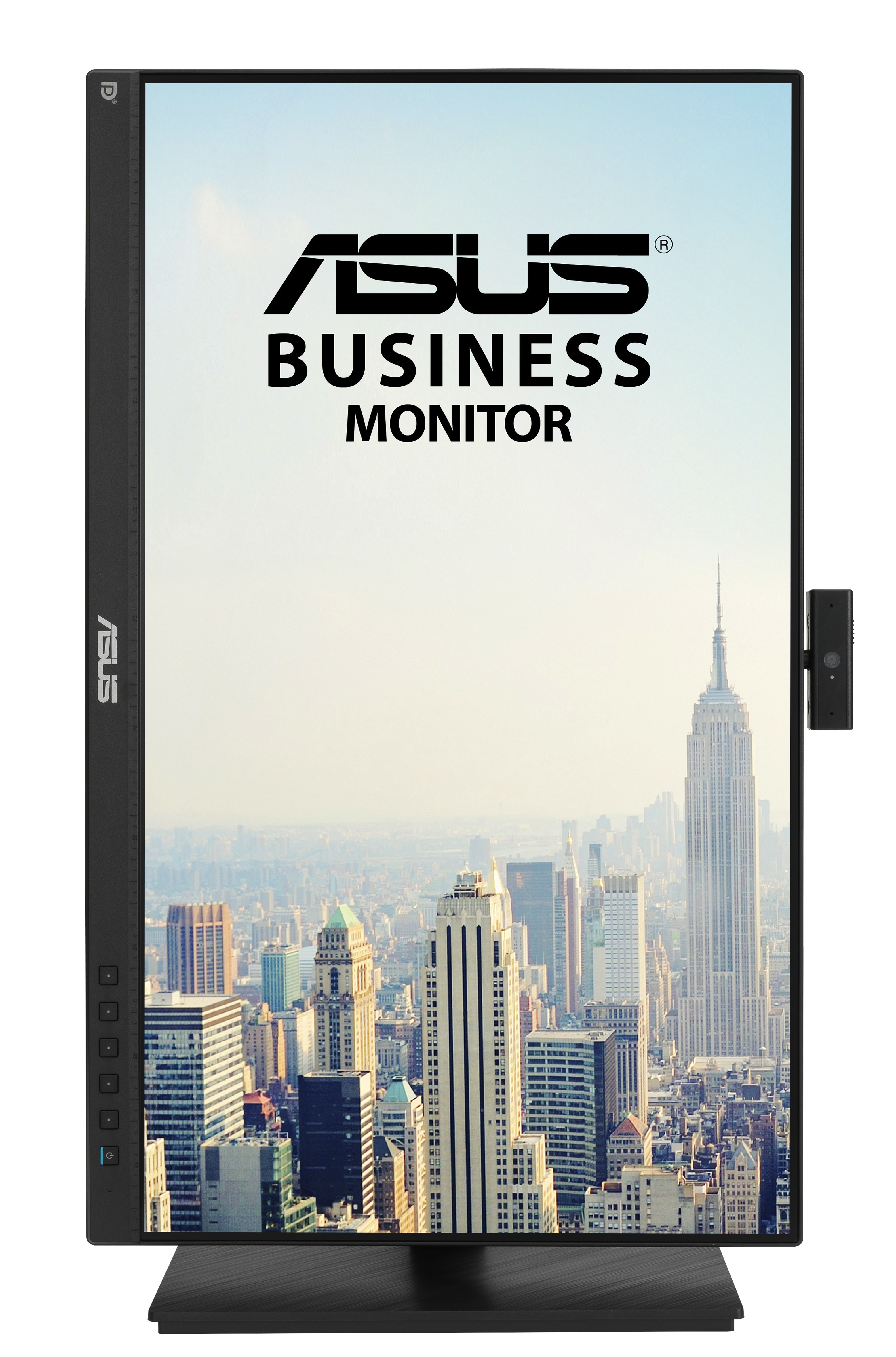 ASUS Monitor VideoConferencing 24'' FHD 75Hz Frameless Ergonomic Webcam Speakers Microphone BE24EQSK