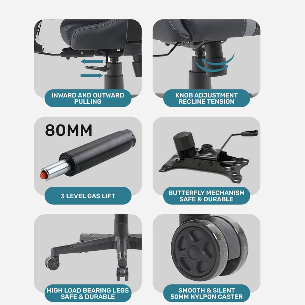 Armaggeddon Gaming Chair PU Leather EXO-III Gravity