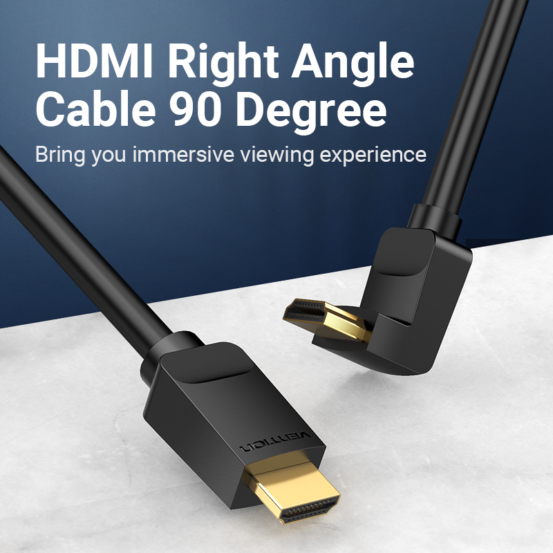 Vention HDMI Cable Right Angle 90 Degrees 2.0m AARBH