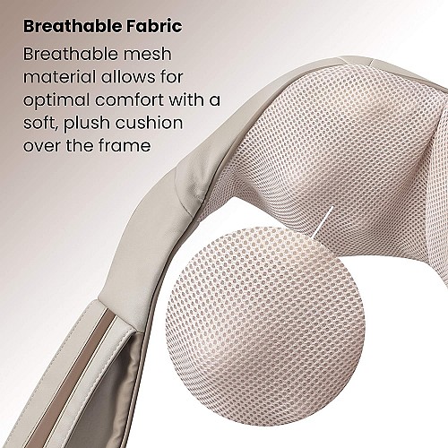 HoMedics NMS-620H Quad Action Shiatsu Kneading Neck & Shoulder Massager With Heat