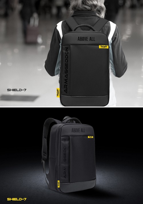 Armaggeddon SHIELD 7 Anti-Theft Gaming Bag Black