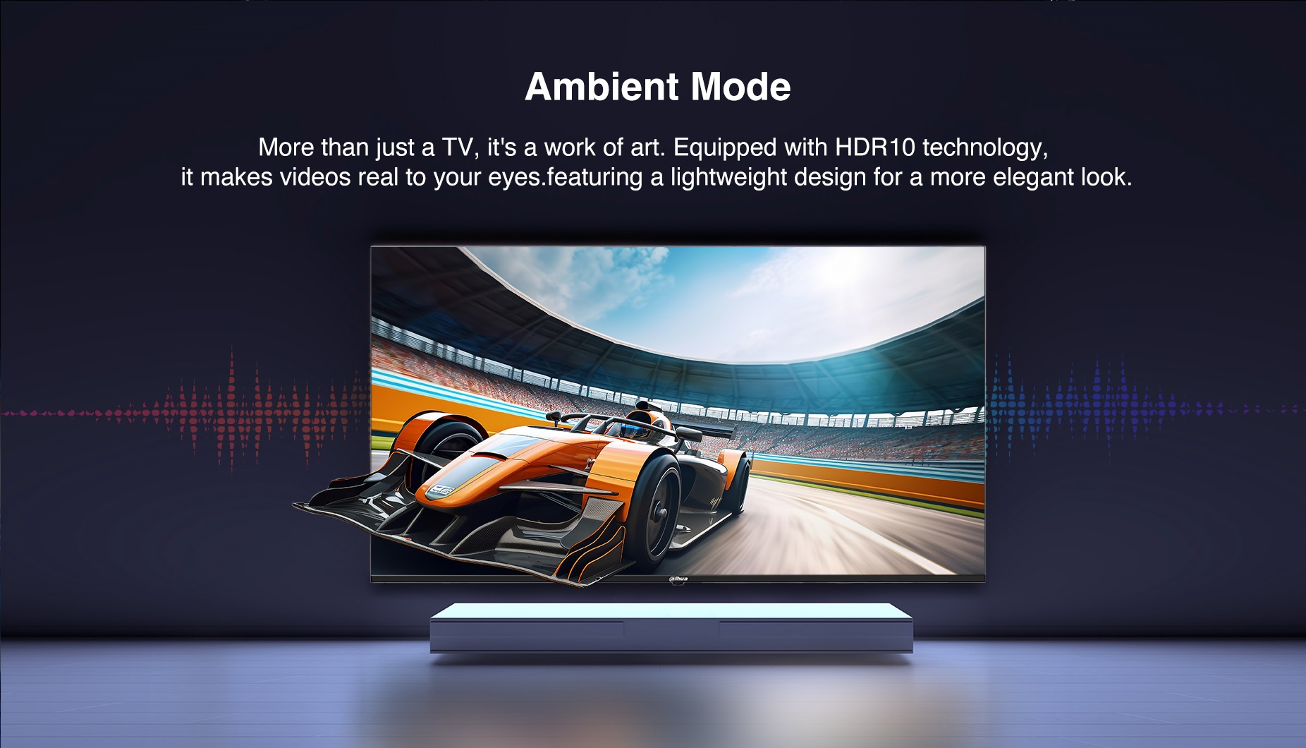 Dahua LTV32-SG100 32'' HD Google TV with HDR10, Dolby Digital Plus & Voice Control Remote