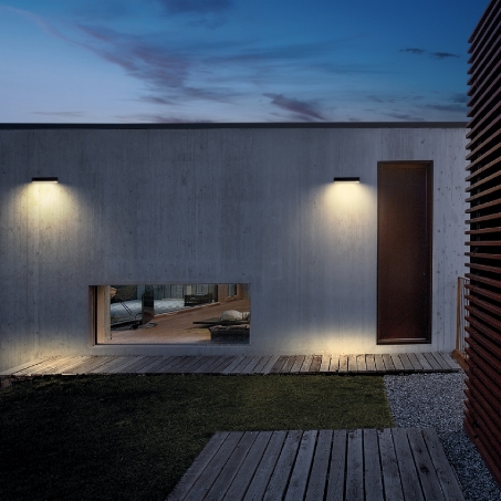 GBC ON VENUS Solar LED Outdoor Wall Light with PIR