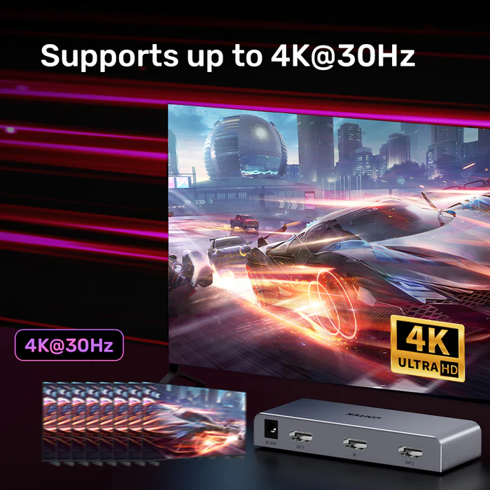 Unitek HDMI Splitter 1x2 4K30Hz V1130A