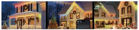 Govee Outdoor Smart Icicle Lights 10m RGBICW H70D13D1