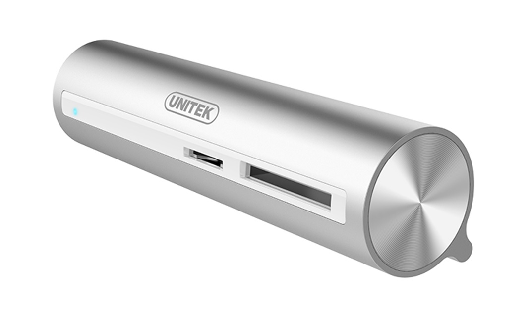 Unitek Y-3094 USB3.1 Type-C 3-port Hub with Card Reader