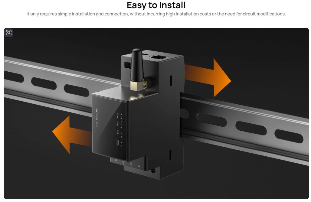 EcoFlow STREAM Smart Meter Real Time Energy Tracking & Allocation