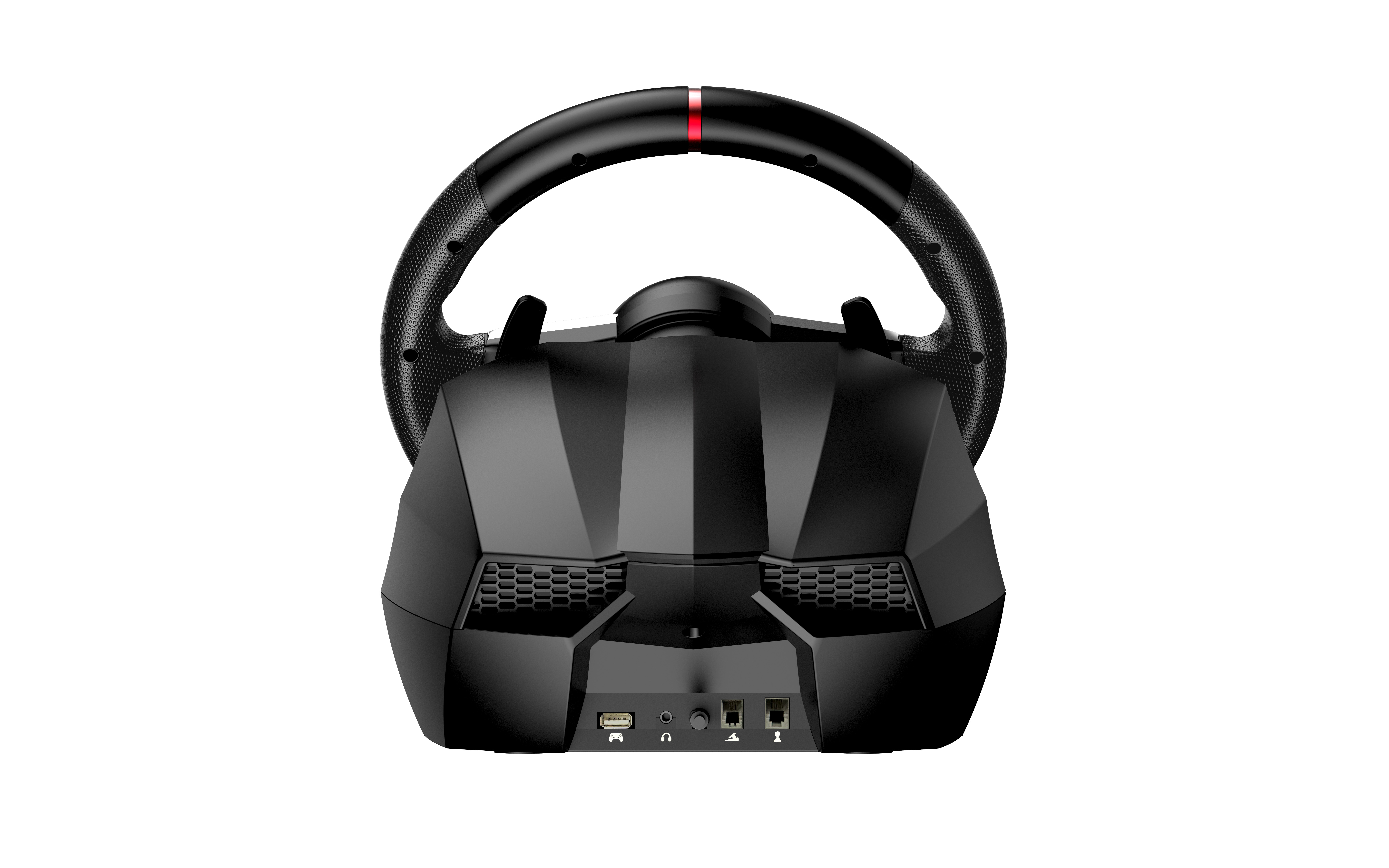 Genius Gaming Wheel Vibration-6+R Gears-3xFoot Pedals PC/PS3/PS4 SpeedMaster X1
