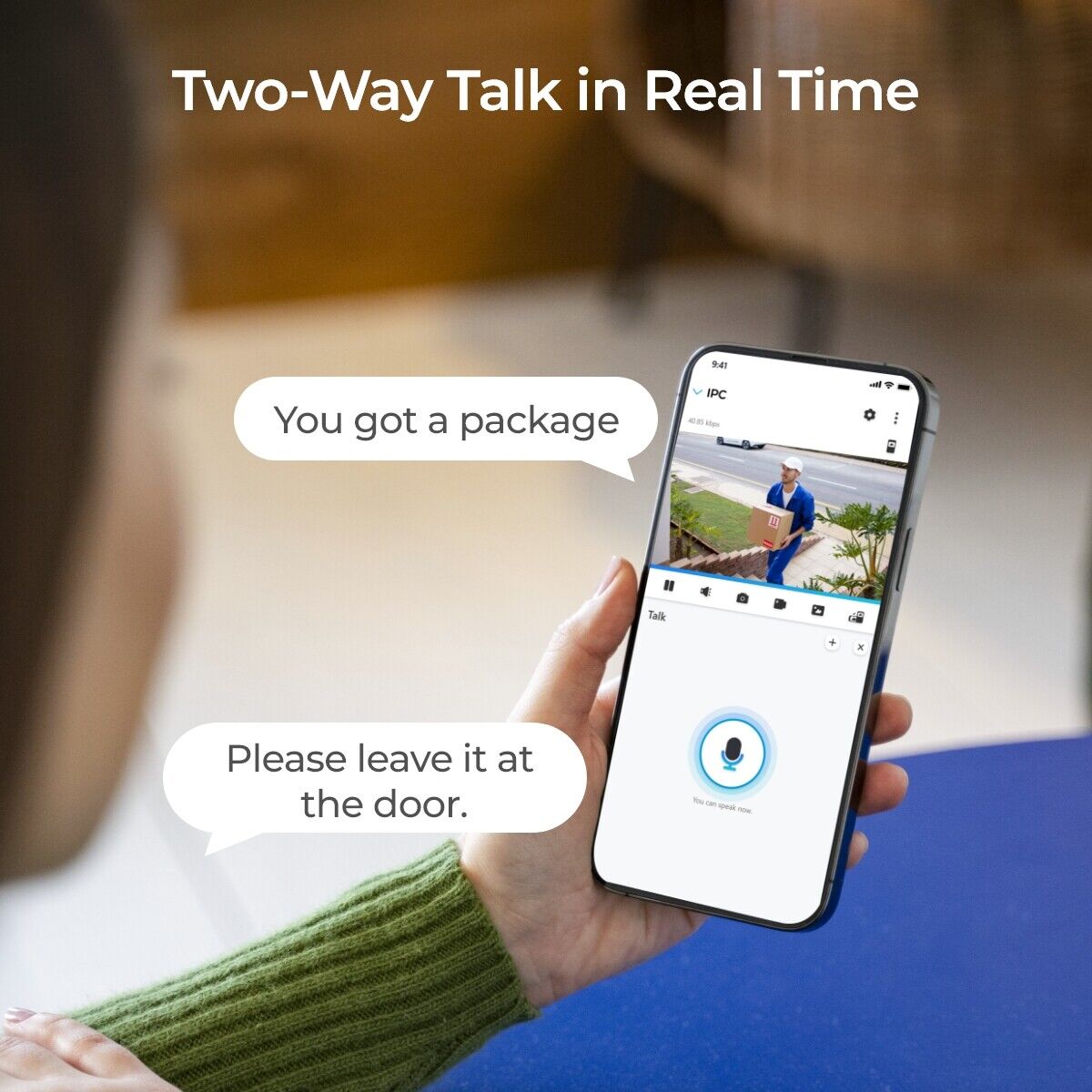 Reolink WIFI Outdoor PTZ Camera 4K 3x Optical Zoom E1 Outdoor Pro