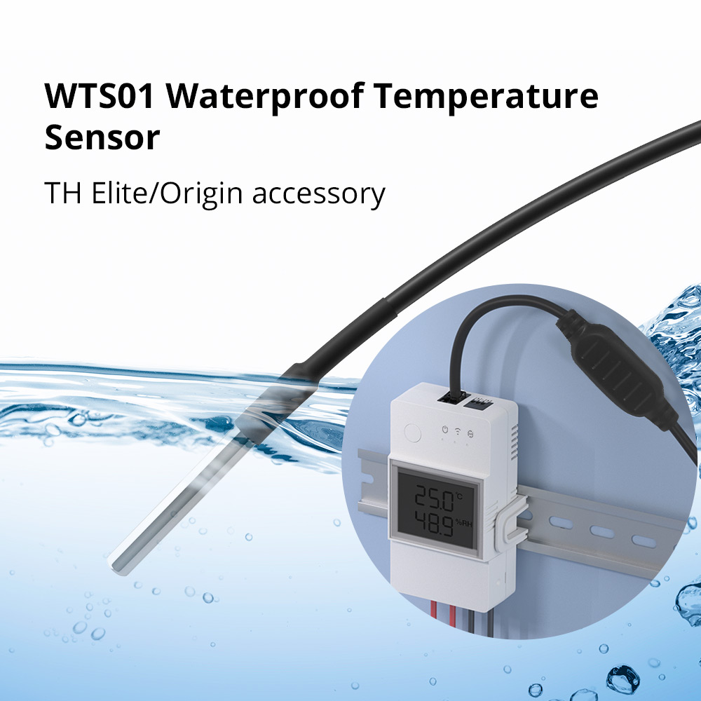 Sonoff Smart Sensor Temperature & Humidity Tube WTS01