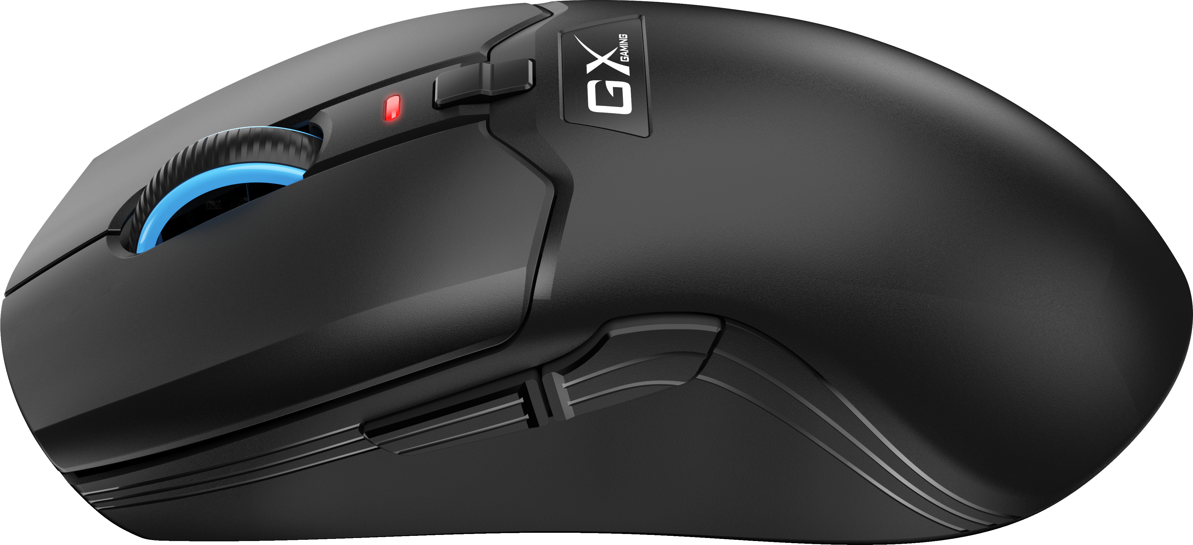 Genius Gaming Mouse Wireless+BT Rechargable & Lightweight RGB 4800DPI Scorpion M8300 Black