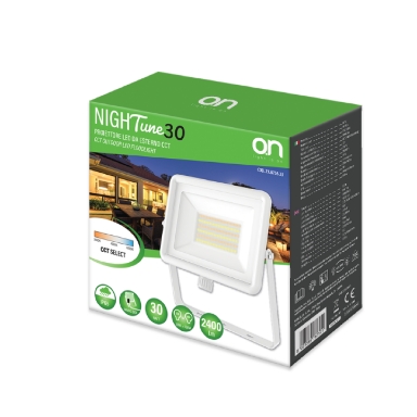GBC ON NIGHTUNE 30 Outdoor LED Floodlight 30W CCT White
