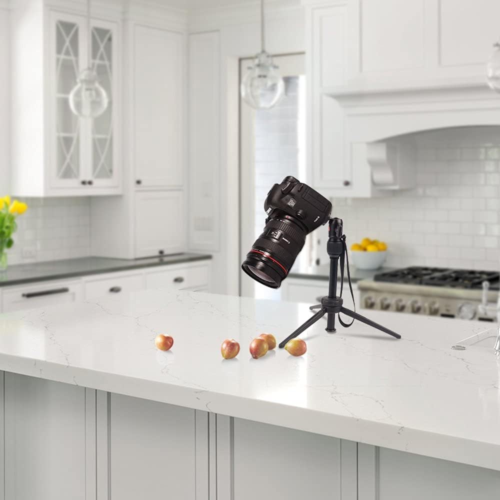 Mini Tripod-POLAM-FOTO 40cm Phone Tripod Desktop Tripod with Phone Holder