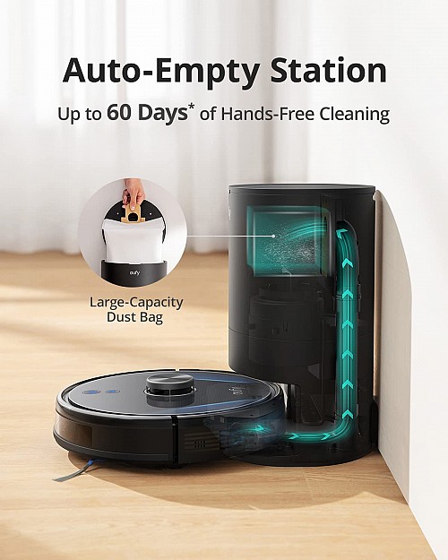 Anker Eufy RoboVac LR30 Hybrid Sweep&Mop Laser Navigation Robot Cleaner