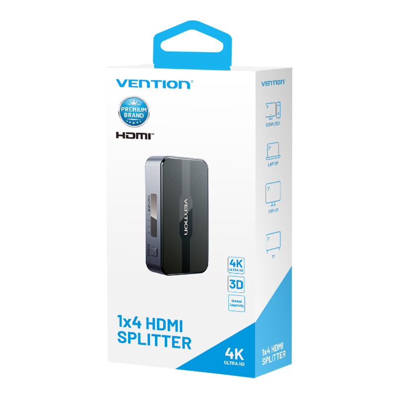 Vention HDMI Splitter 4-Port 4K EU A12B0-EU