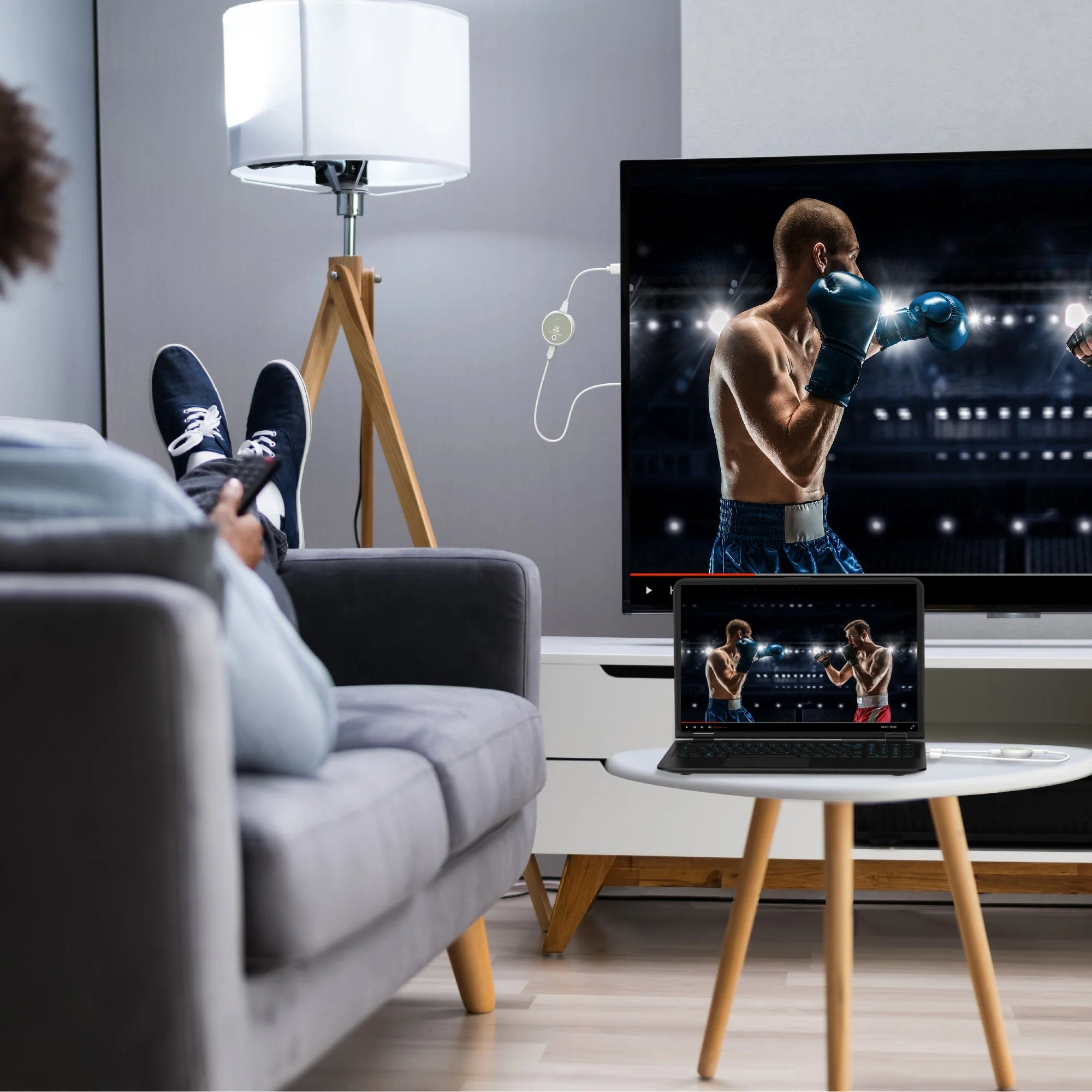 j5create Screencast Wireless Display Extender HDMI Transmitter/Receiver 4K JVAW75