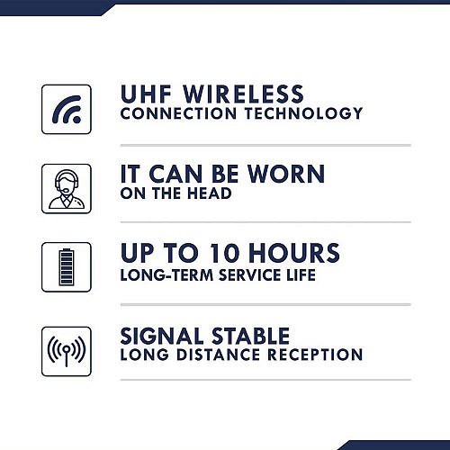 SonicGear WMH 100 UL Wireless Headset Microphone