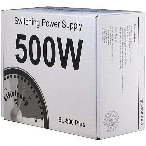 InterTech SL-500W Plus Power Supply