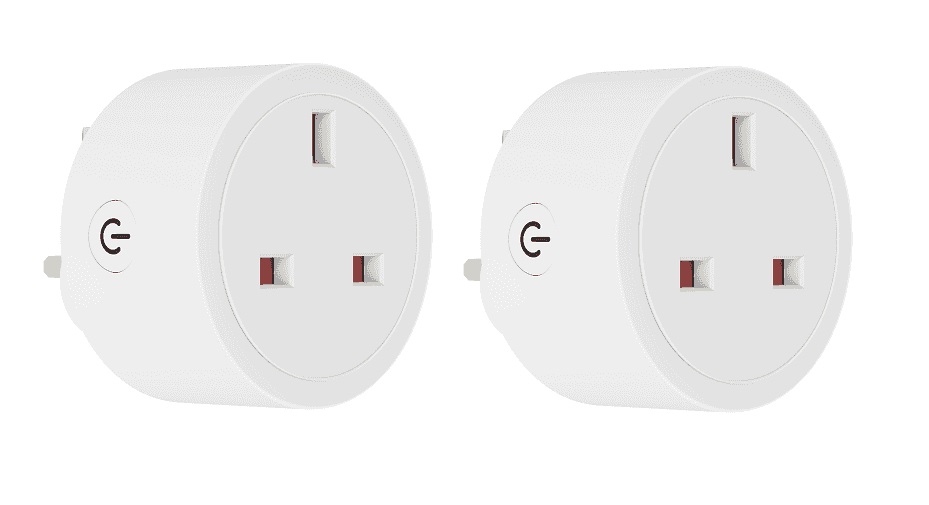 WOOX R6147 Wi-Fi Smart Plug With Power Metering 13A UK (2pack)