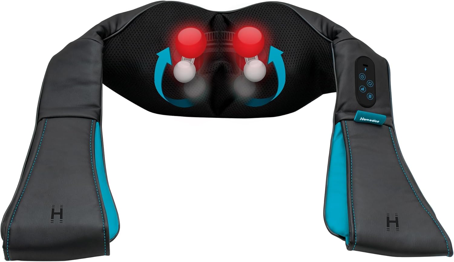 HoMedics Massage Neck-Shoulder Shiatsu Wireless Rechargeable NMS-50H