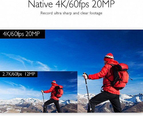 Akaso Action Camera 4K60FPS 20MP V50 ELITE