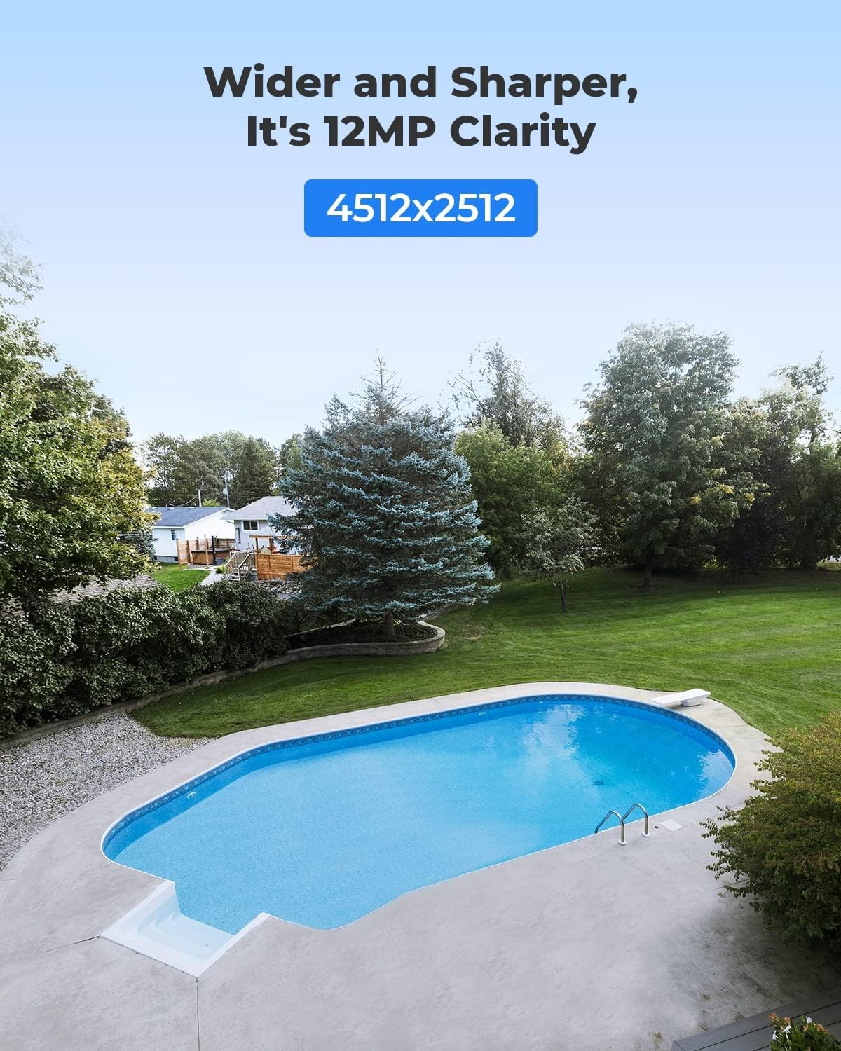 Reolink POE IP Dome Camera 12MP Fixed RLC-1224A (P344)