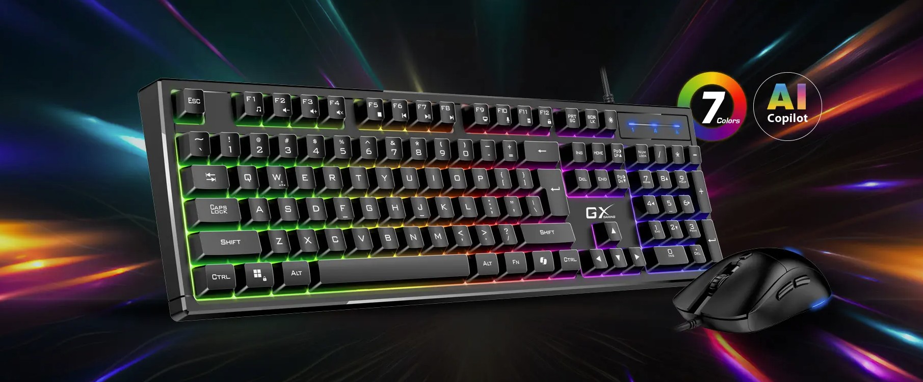 Genius Gaming Combo Mouse & Keyboard Set Scorpion KM-GX6