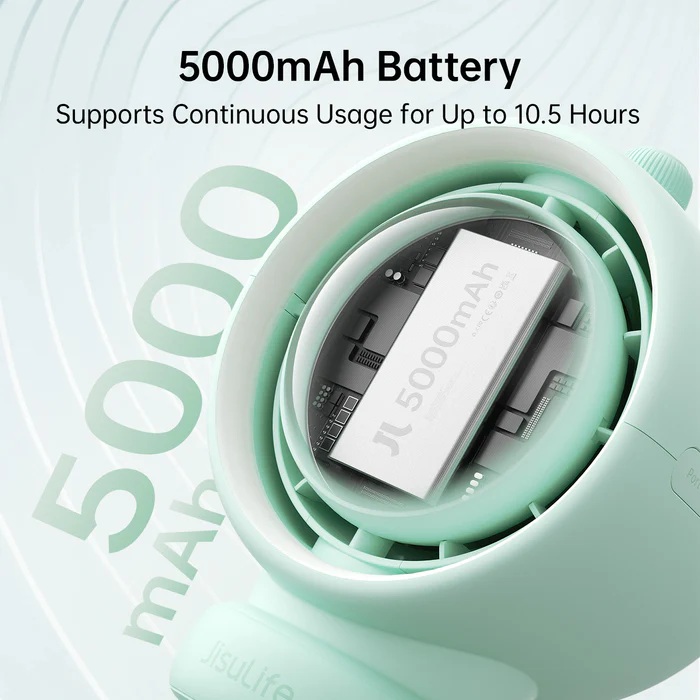 Jisulife Stroller Fan Life2S Brown