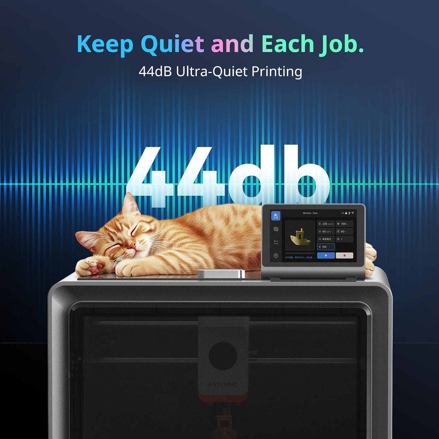 Anycubic 3D Printer Kobra S1 Max Combo Multicolor With Ace 2 Pro (Filament Box with Drying Capability)