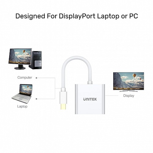 Unitek VC Mini Displayport to VGA Y-6327WH