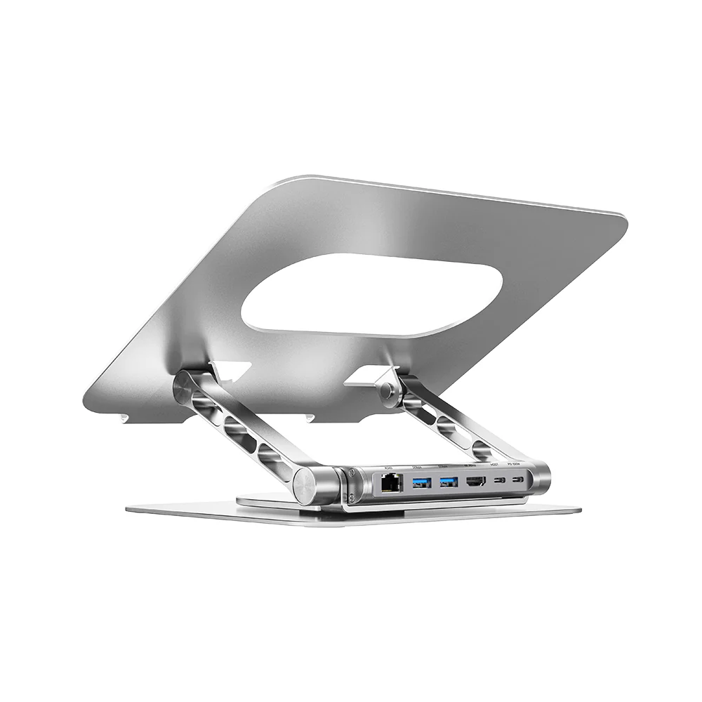 Unitek Laptop Stand with USB Hub 4K30Hz HDMI + FE Lan + PD100W D1109B