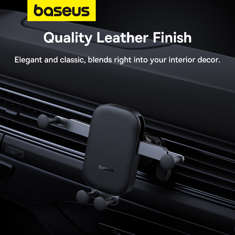 Baseus Car Holder AirVent Ultra Control Mega For Folding Screen Phones Black