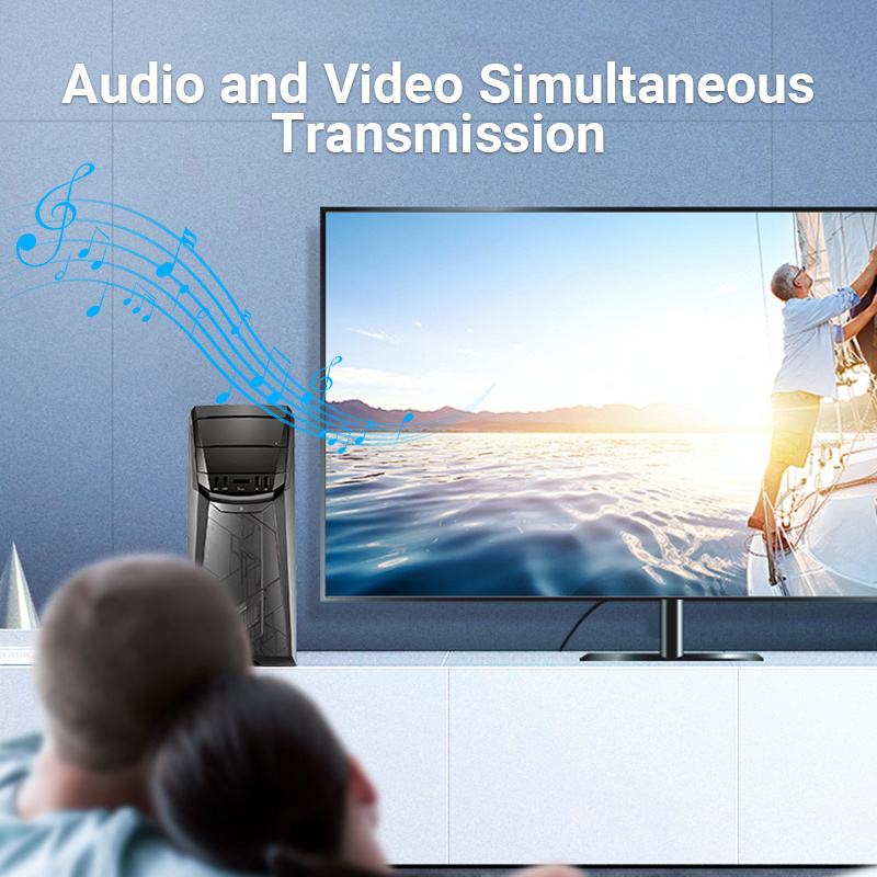 Vention DisplayPort Male to HDMI Female Adaptor 4K HBPB0